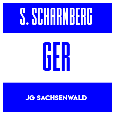 Rygnummer for Sophie Scharnberg
