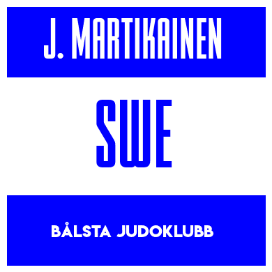 Rygnummer for Jaana Martikainen