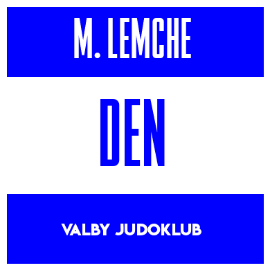 Rygnummer for Max Lemche