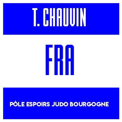 Rygnummer for Timeo Chauvin