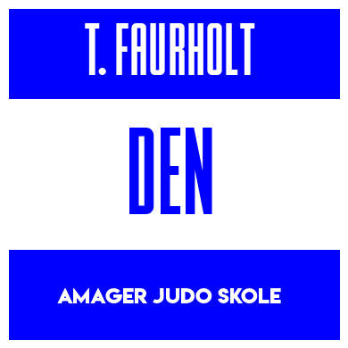 Rygnummer for Theodor Faurholt