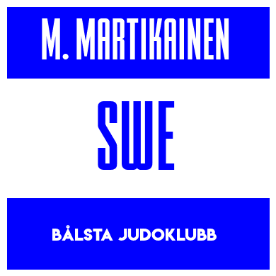 Rygnummer for Matti Martikainen