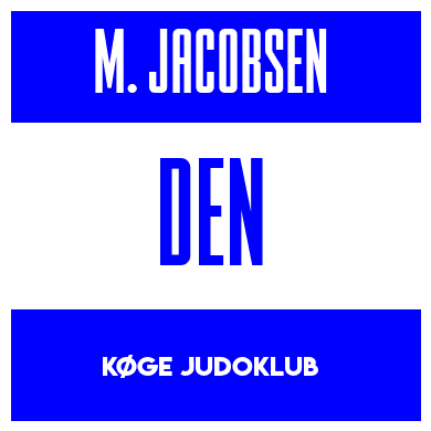 Rygnummer for Marius S. Jacobsen