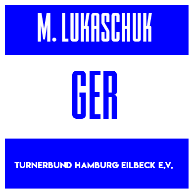 Rygnummer for Maxim Lukaschuk