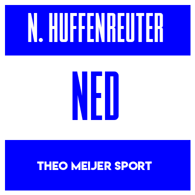 Rygnummer for Nina Huffenreuter