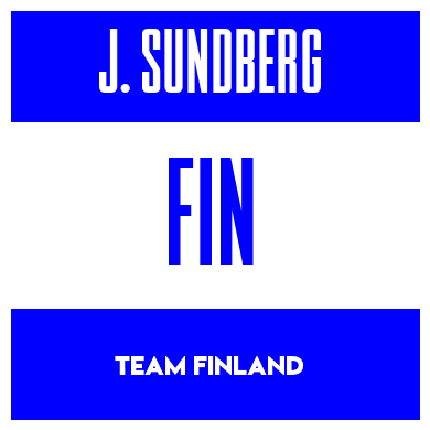 Rygnummer for Jenni Sundberg