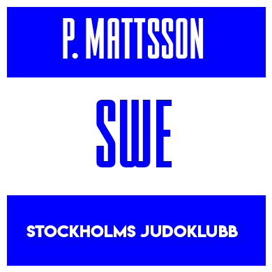 Rygnummer for Pelle Mattsson