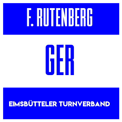 Rygnummer for Fynn Rutenberg