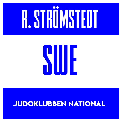 Rygnummer for Rasmus Strömstedt