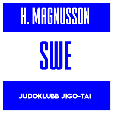 Rygnummer for Hampus Magnusson
