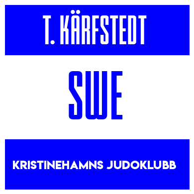 Rygnummer for Theo Kärfstedt