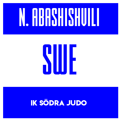 Rygnummer for Nikoloz Abashishvili