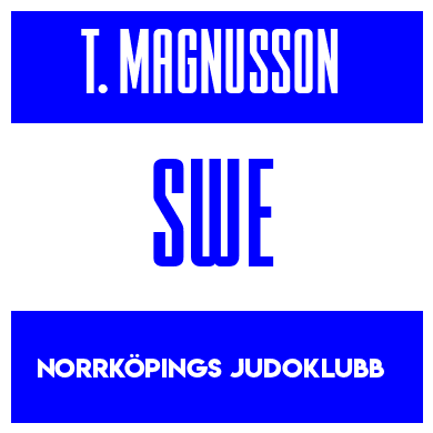 Rygnummer for Tim Magnusson