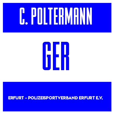 Rygnummer for Christopher Poltermann