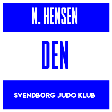Rygnummer for Nellie Højsgaard Hensen