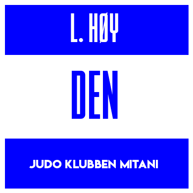 Rygnummer for Lullu Høy