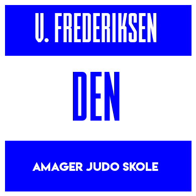 Rygnummer for Valdemar Frederiksen