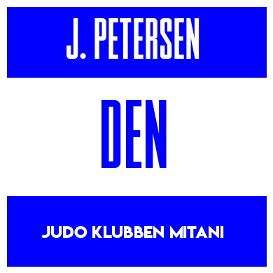 Rygnummer for Juliane Halkjær Petersen