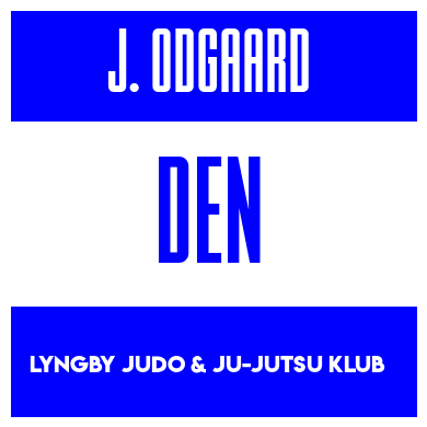 Rygnummer for Jakob Kirk Odgaard