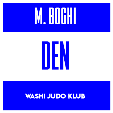 Rygnummer for Micha Boghi