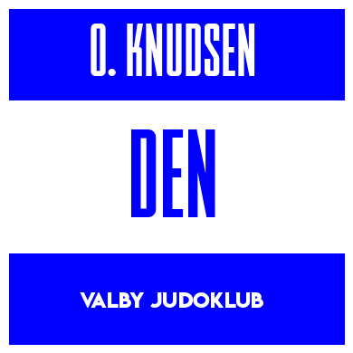 Rygnummer for Oliver Knudsen