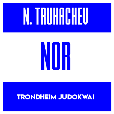 Rygnummer for Nikita Truhachev