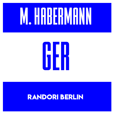 Rygnummer for Mika Habermann