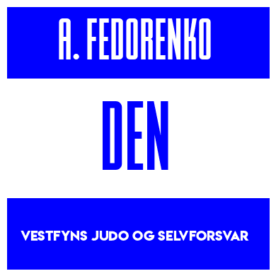 Rygnummer for Anton Fedorenko
