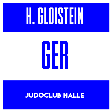 Rygnummer for Hermann Gloistein