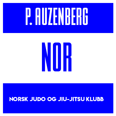 Rygnummer for Patrik Auzenberg