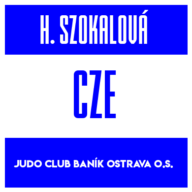 Rygnummer for Helena Szokalová