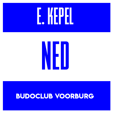 Rygnummer for Emile Kepel