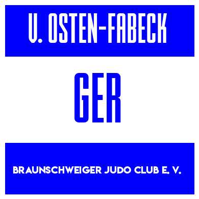 Rygnummer for Vico Von Der Osten-Fabeck