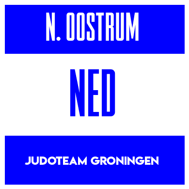 Rygnummer for Nils Van Oostrum