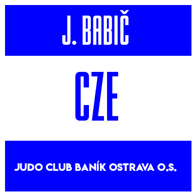 Rygnummer for Jan Babič