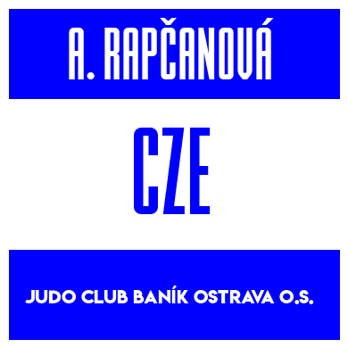 Rygnummer for Alice Rapčanová