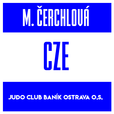 Rygnummer for Markéta Čerchlová