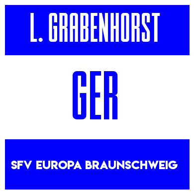 Rygnummer for Leon Grabenhorst