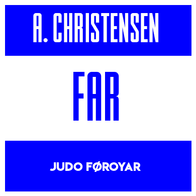 Rygnummer for Aleksandur Christensen