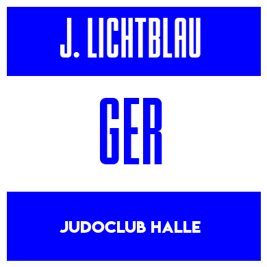 Rygnummer for Jan Lichtblau