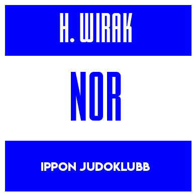 Rygnummer for Håkon Wirak