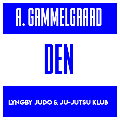 Rygnummer for August Gammelgaard