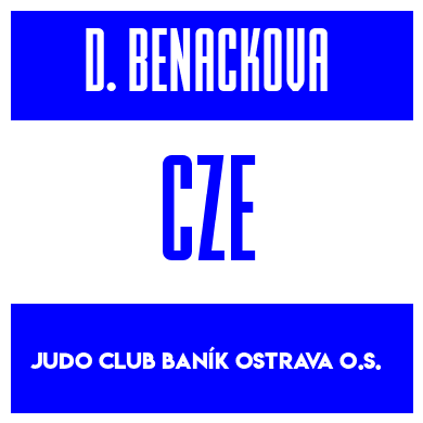 Rygnummer for Denisa Benackova