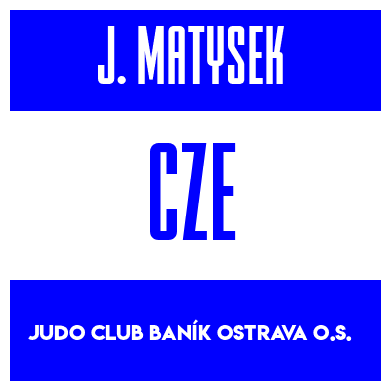 Rygnummer for Jan Matysek