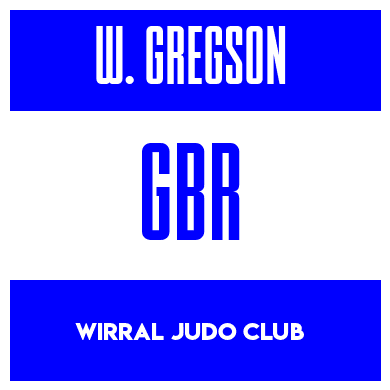 Rygnummer for William Gregson