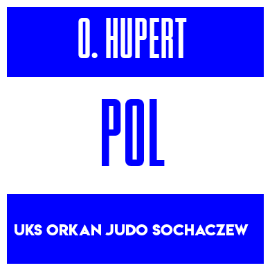Rygnummer for Oliwia Hupert