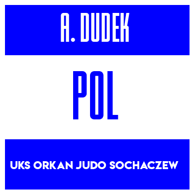 Rygnummer for Aleksander Dudek