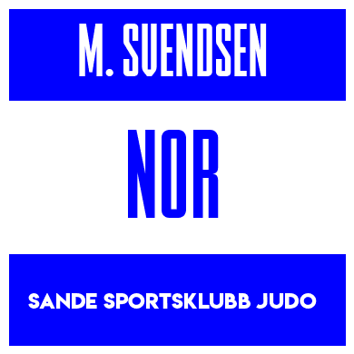 Rygnummer for Mats Amundsen Svendsen
