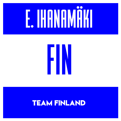 Rygnummer for Eetu Ihanamäki