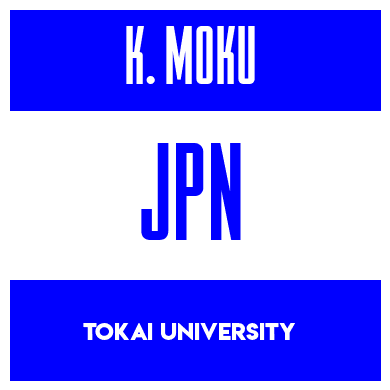 Rygnummer for Kojiro Moku